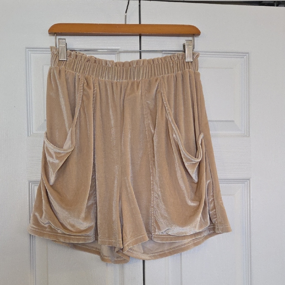 Elegant Velvet Shorts for Women